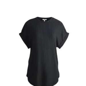 short-sleeve-ribbed-t-shirt-loose-fit