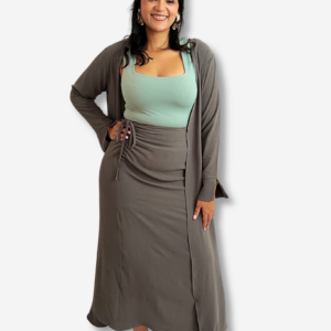 Amanda Two Piece Set - Kimono and Skirt