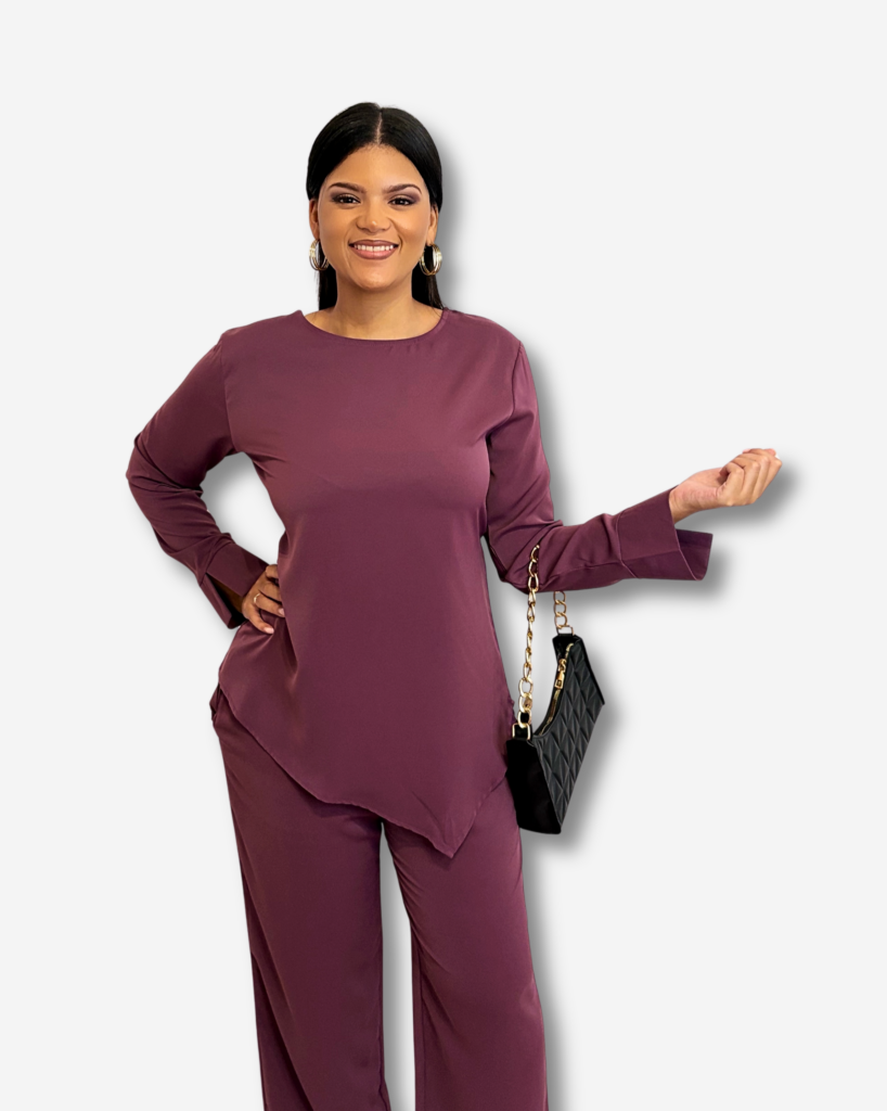 Emma Two Piece Set - Top with Pants