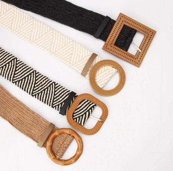 Bohemian Braided Elastic Belt by The Modest Fairy