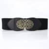 Retro Double-Buckle Elastic Belt by The Modest Fairy